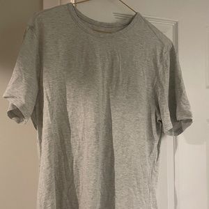 Men's Lululemon Fundamental White/Gray T-Shirt. . Size L